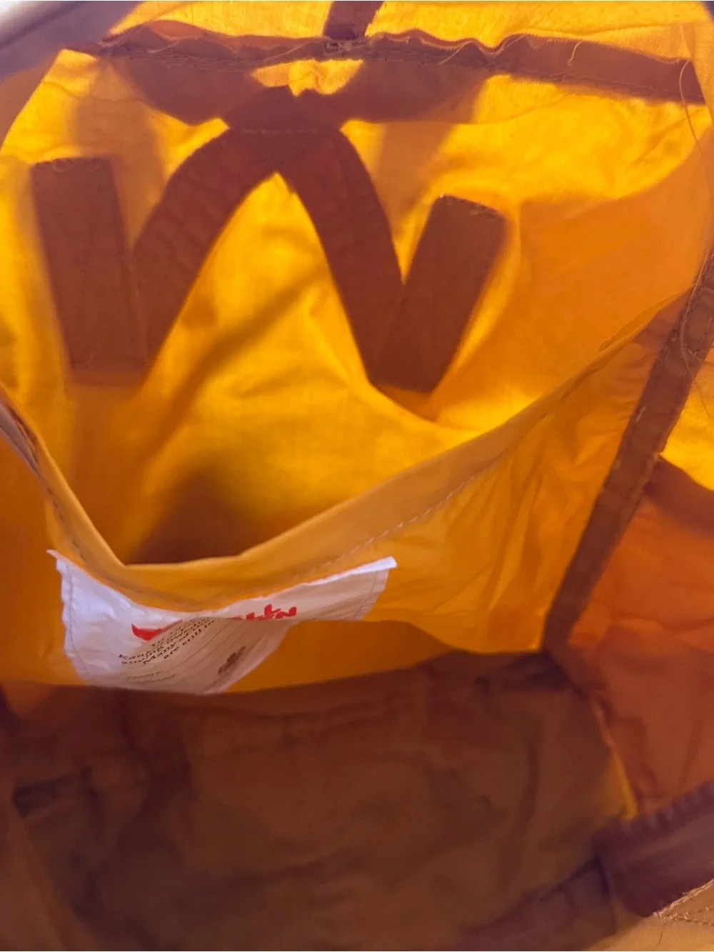 FjällRäven Kånken Laptop Backpack - Mustard Yellow